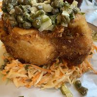 Cauliflower schnitzel  at Plants by Deliciously Ella in London