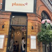Front door at Plants by Deliciously Ella in London