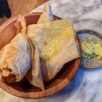 Sourdough Flatbread at Plants by Deliciously Ella in London