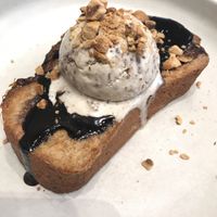 Chocolate babka- now my favourite dessert ever! Indulgent rich chocolatey goodness with a crunch of hazelnut = perfection  #Veganuary at Plants by Deliciously Ella in London