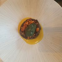 Candied Aubergine at Plants by Deliciously Ella in London