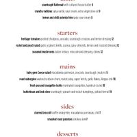 Menu 2022  at Plants by Deliciously Ella in London