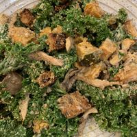 Kale salad  at Plants by Deliciously Ella in London