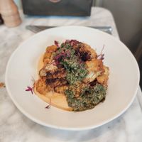 Spicy cauliflower at Plants by Deliciously Ella in London