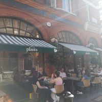 Outside at Plants by Deliciously Ella in London