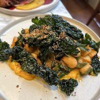 Butter beans and kale   at Plants by Deliciously Ella in London