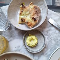 Flatbread at Plants by Deliciously Ella in London
