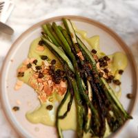 Asparagus at Plants by Deliciously Ella in London