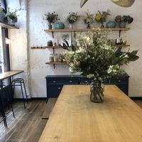 Quiet morning; inside ground floor ❤️ at Plants by Deliciously Ella in London