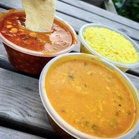 coconut dahl at HealthyWealthy in North London