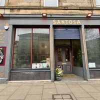 Exterior of the cafe   at Santosa Wellness Centre Cafe in Edinburgh