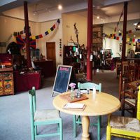 Inside Santosa at Santosa Wellness Centre Cafe in Edinburgh