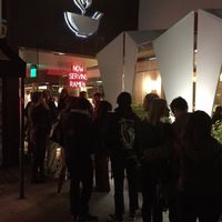 Line out of the door at Tatsu Ramen - Melrose in Los Angeles