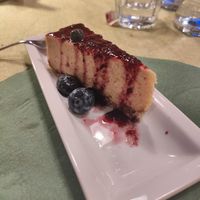 Cheesecake at La Tecia Vegana in Venice