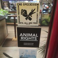 Door at La Tecia Vegana in Venice