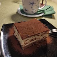 Tiramisu at La Tecia Vegana in Venice