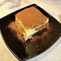 Tiramisu  at La Tecia Vegana in Venice