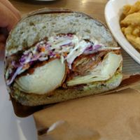 Artichoke Sandwich at The Arbor in Vancouver