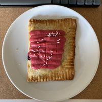 Mixed berry tart at Kal'ish in Chicago