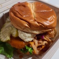 Brushfire dipped sandwich at Kal'ish in Chicago