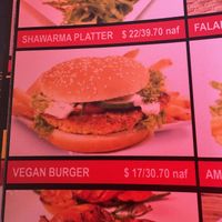 Menu  at Beirut SXM  in Simpson Bay