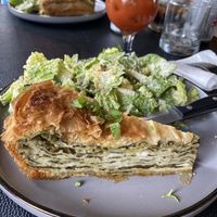 Barek Lunch w a Caesar side salad  at The Lemon Tree in St Catharines