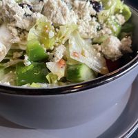 Greek salad  at The Lemon Tree in St Catharines