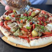 Margherita Pizza at The Lemon Tree in St Catharines