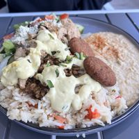 Shawarma plate   at The Lemon Tree in St Catharines