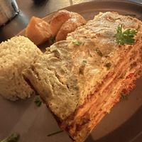 Lasagna dinner  at The Lemon Tree in St Catharines