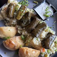 Dolmades dinner  at The Lemon Tree in St Catharines