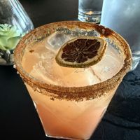 Spicy Grapefruit Paloma mocktaill  at The Lemon Tree in St Catharines