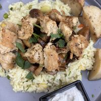 Chicken rice dish   at The Lemon Tree in St Catharines