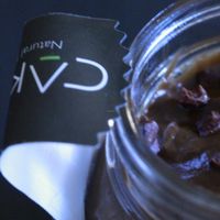 raw vegan gluten free chocolate mousse at Caked Up in Rancho Cucamonga