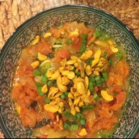 Incredible Zucchini Lasagna with Tomato Sauce dressing  at SUKA in San Juan