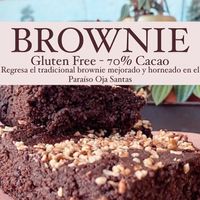REGRESAN LOS BROWNIES. 
M E J O R A D O S 
Los tradicionales pero ahora veganos y sin gluten. 
Ven a por el tuyo. Están deliciosos.  at Paraíso Vegano in Mexico City