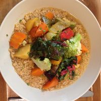 tajine with vegetables at Sopa - Provenca in Barcelona