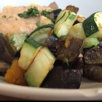 stew with peanut sauce at Sopa - Provenca in Barcelona