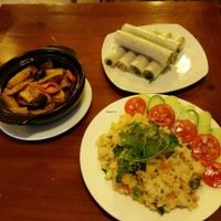 Some enticing dishes available. at Ahimsa in Hanoi