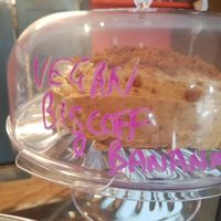 Biscoff and banana cake 😋 at McNab's in Barnard Castle