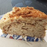 Biscoff and banana cake at McNab's in Barnard Castle