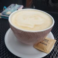 Oat latte at McNab's in Barnard Castle