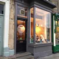 outside  at McNab's in Barnard Castle