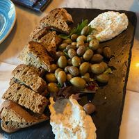 Pan con alioli   at Sa Ximbomba in Mallorca