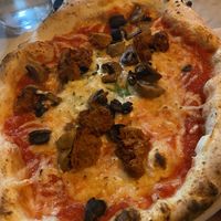 Pizza Veg-Ana de James  at Sa Ximbomba in Mallorca