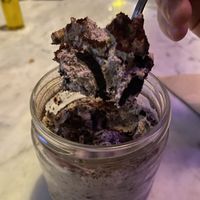 Mousse de oreo  at Sa Ximbomba in Mallorca