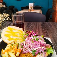 Sanduche peruano ✨💚🌱 at Mestizo Vegano in Bogota