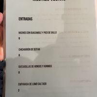   at Mestizo Vegano in Bogota