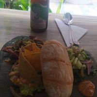 Hamburguesa Frida at Mestizo Vegano in Bogota