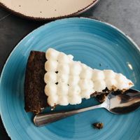 Torta de zanahoria   at Mestizo Vegano in Bogota